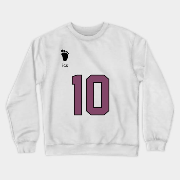 Shiratorizawa Academy - Kenjiro Shirabu Jersey Crewneck Sweatshirt by KimKim